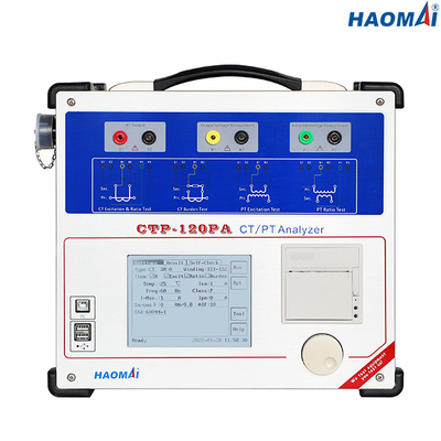 o teste atual do transformador de instrumento 50/60Hz ajustou a tensão máxima 40kV do joelho