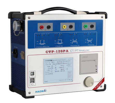 padrão do teste do IEC do analisador do transformador atual de 9kg Multitap CT pinta