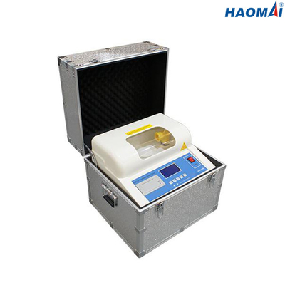 a máquina de testes do óleo BDV do transformador 80kV ajustou IEC60156 e ASTM Standrads