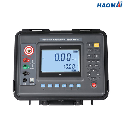 Equipamento de testes Dustproof 0-1000V da resistência da isolação da C.C. de HAOMAI