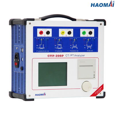 Teste portátil do analisador de 1Phase CT, 19,84 libras de verificador do transformador atual